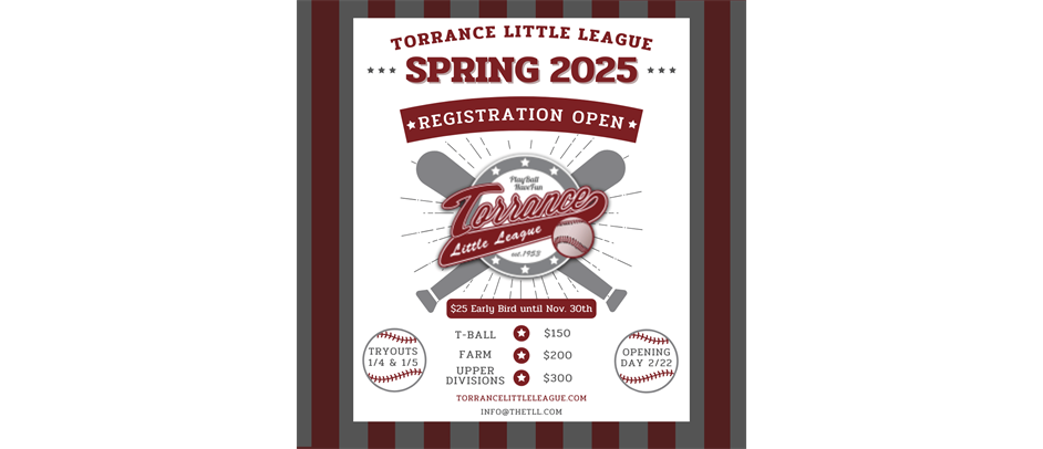 Spring 2025 Registration Flyer